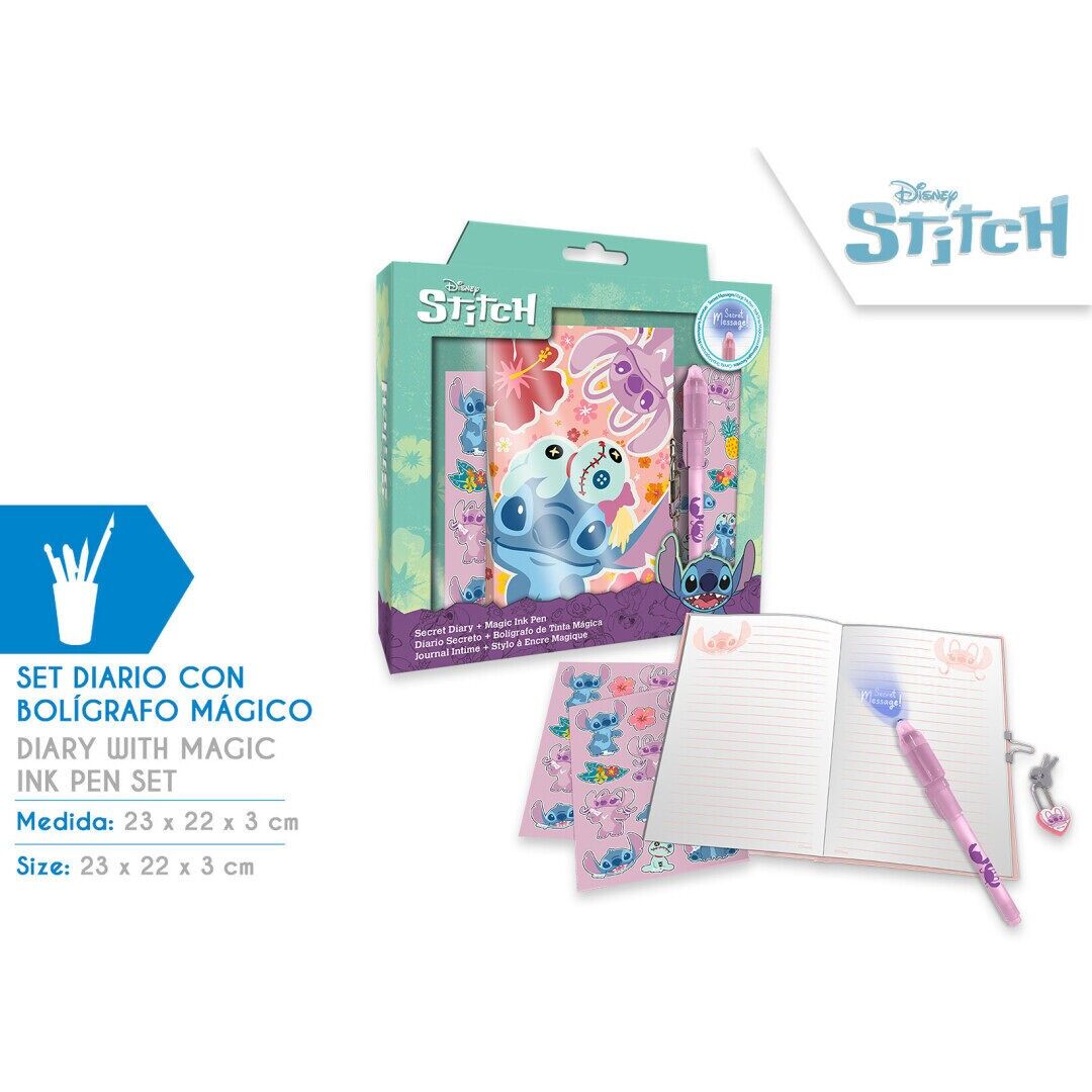 Set di quaderni segreti con penna a punto invisibile