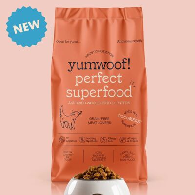 Cibo per cani essiccato all'aria Superfood perfetto - Amanti della carne