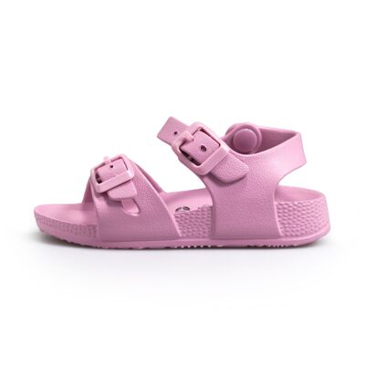 Avispas – Sandalia infantil Aitana – color malva, ligera y versátil