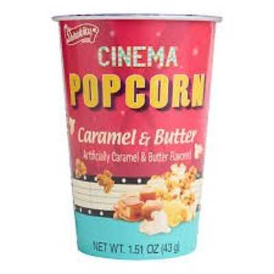 POPCORN CINEMA CARAMELLO BURRO 45G