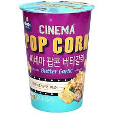 POPCORN CINEMA BUTTER GARLIC 45G
