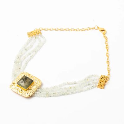 Choker Trier Ed. Limited Light Green Prehnite