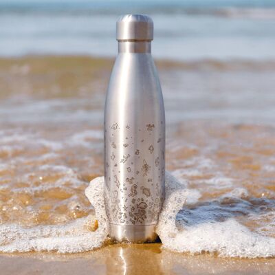 Bottiglia d'acqua marina riutilizzabile