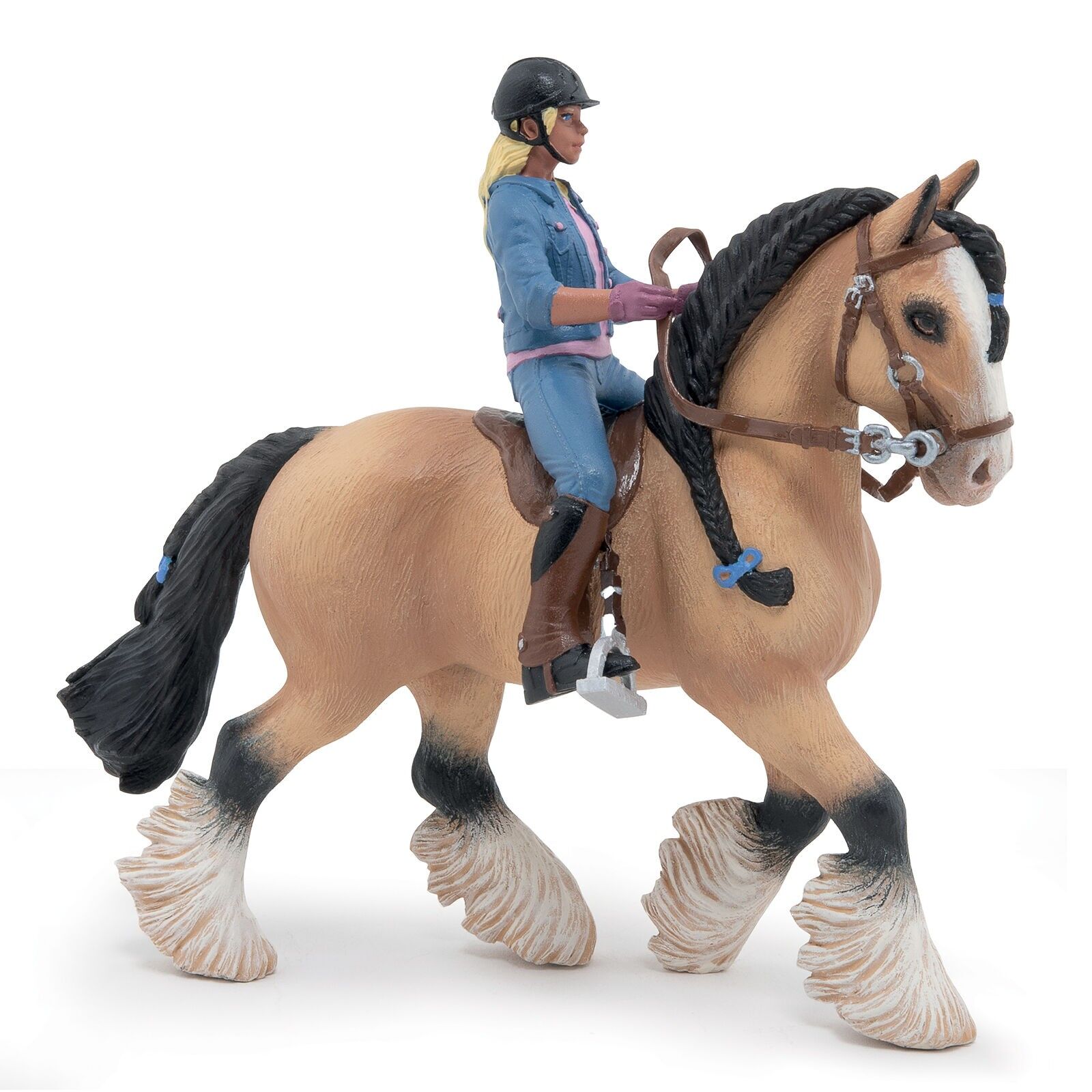 schleich 13794 Etalon Pinto dès 3 ans FARM WORLD - figurine 4 x 16 x 11