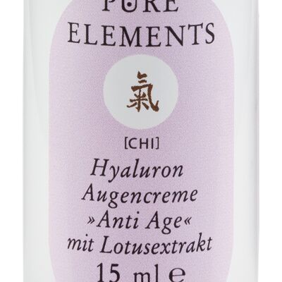 Hyaluron Augencreme Anti Age mit Lotusextrakt 15 ml