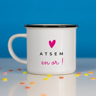 Tazza Atsem dorata