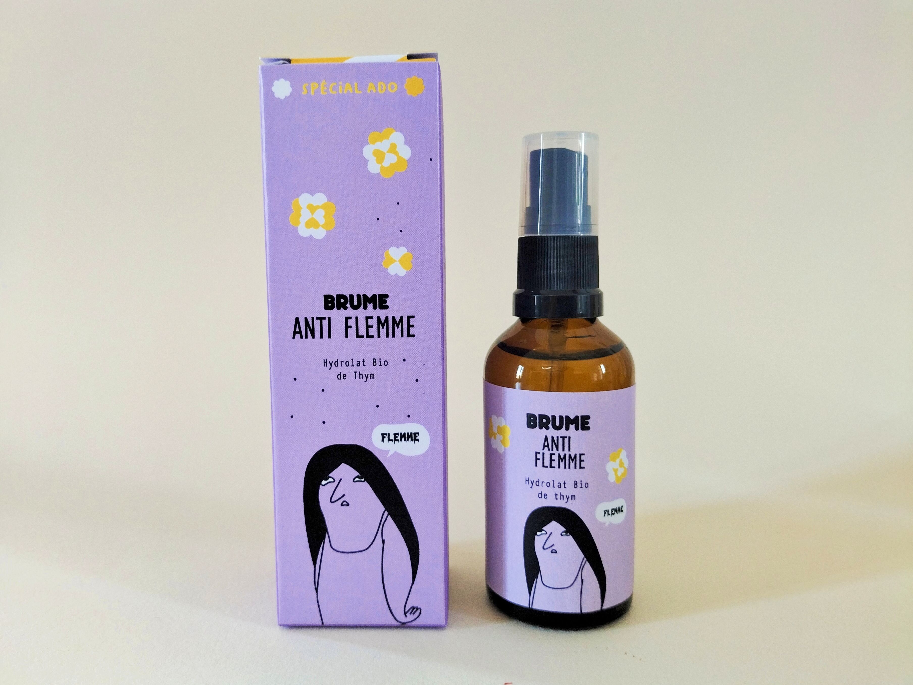 Spray anti-pigrizia con idrolato di timo - Speciale per adolescenti