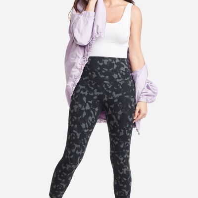 Gloria Printed Ankle Cotton Stretch Shaping Legging