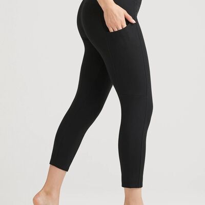 Gloria Ankle Cotton Stretch Shaping Legging with Pockets