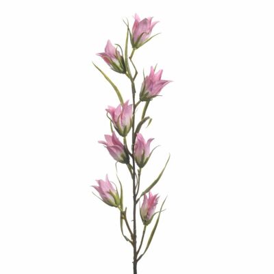 Campanule artificielle L94cm Rose