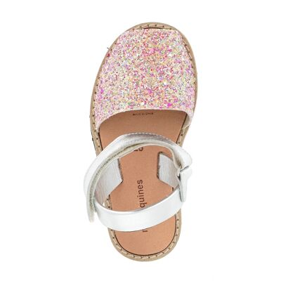 Avarca Velcro Glitter Sunny Roses