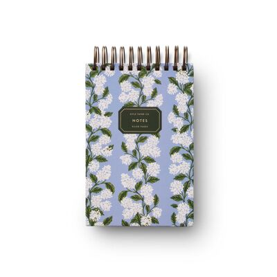 Carnet Hortensia (spirale supérieure) - Rifle Paper co.