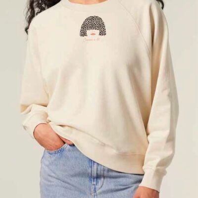 Felpa da donna con vestibilità moderna e maniche raglan