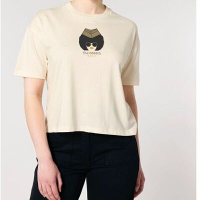 T-shirt da donna in cotone biologico spesso