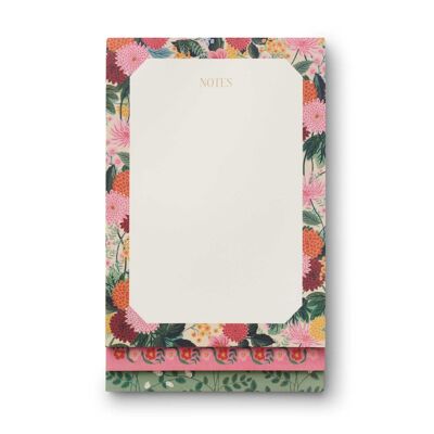 Bloc-notes décalé Dahlia - Rifle Paper Co.