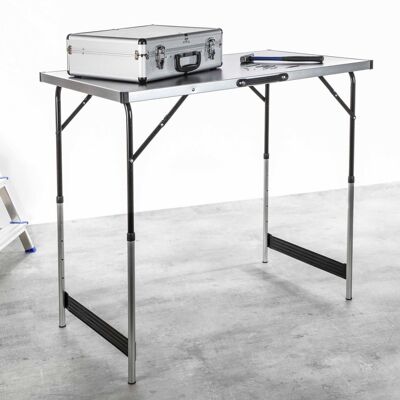 HI Folding table 100x60x94 cm aluminum