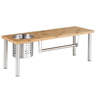 HI Kitchen shelf 55x20x20 cm bamboo