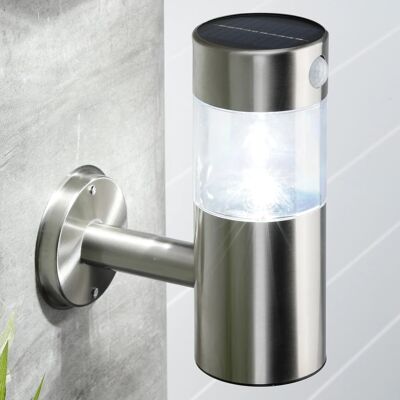 HI Garden wall lamp with sensor LED solar