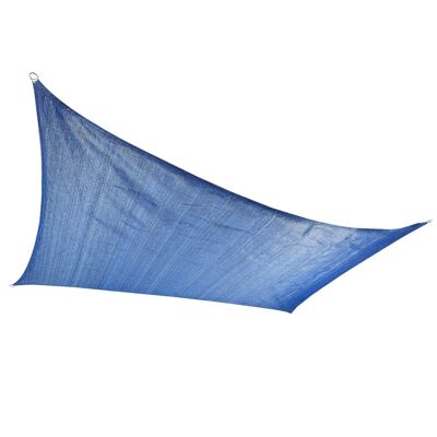 Voile d'ombrage HI avec 100 LED 2x3 m bleu clair