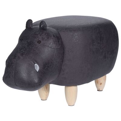 Home&Styling Stool hippopotamus shape 64x35 cm