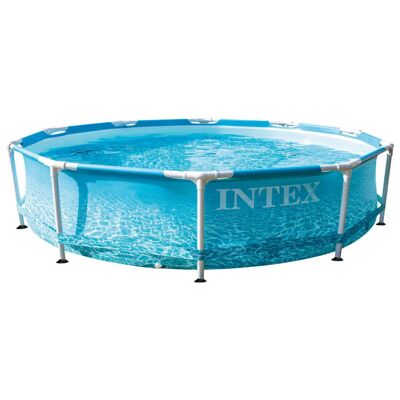 Intex Swimming Pool Beachside Metal Frame 305x76 cm