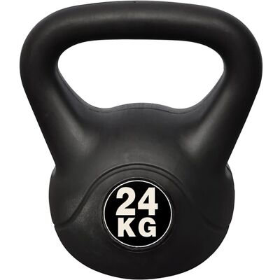 Kettlebell avec revêtement en plastique 24 kg