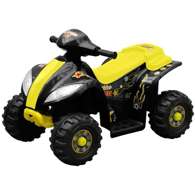 Children's Quad electric 6 volt yellow