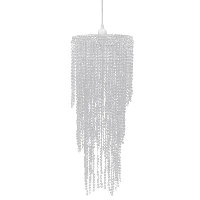 Lampadario con cristalli 26 x 70 cm