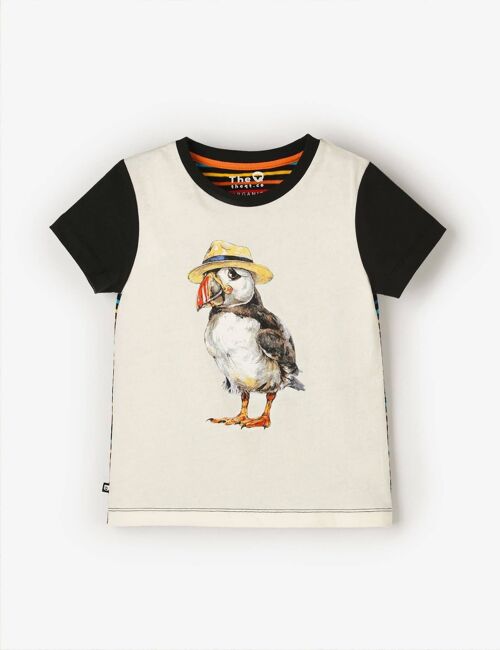 Organic Classic Tee - Panama Puffin