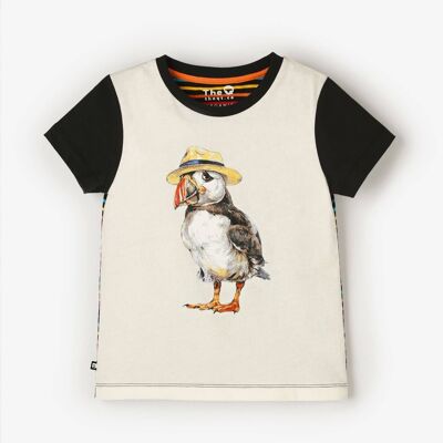 Organic Classic Tee - Panama Puffin