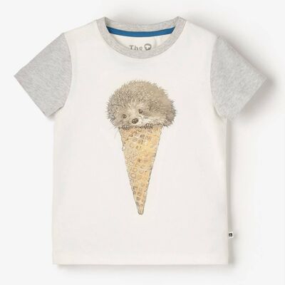 T-shirt classica biologica - Ice Cream Hedgie