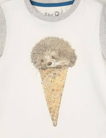 T-shirt bio classique - Ice Cream Hedgie 3