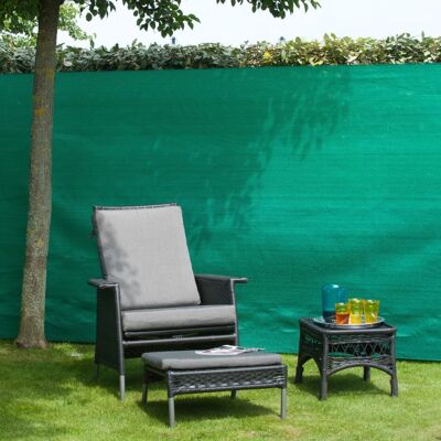 Paravent Nature Garden 1,5x5 m PE vert