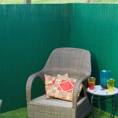 Nature Garden screen single-sided 1x3 m PVC green