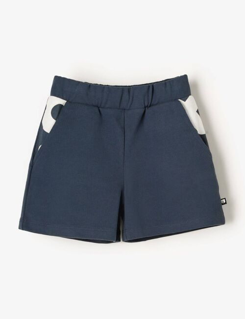 Organic Bermuda Shorts - Navy Blue