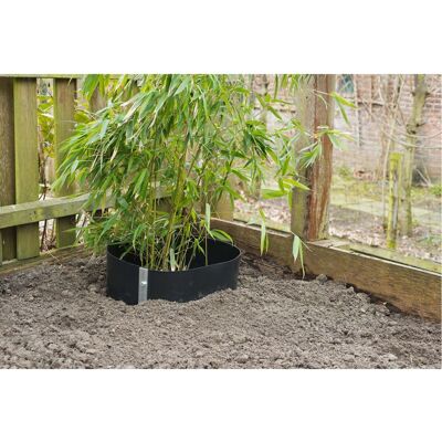 Barriera antiradici Nature 0,7 x 3 m HDPE nero