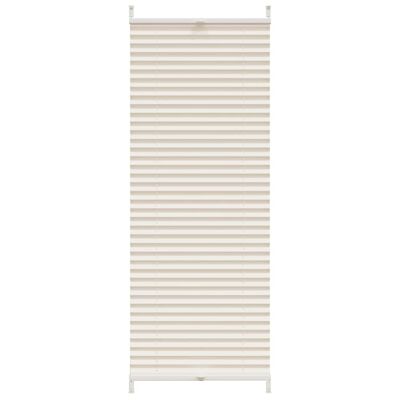Estor plisado 60x100cm color crema