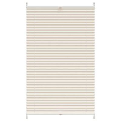 Estor plisado 80x150cm color crema