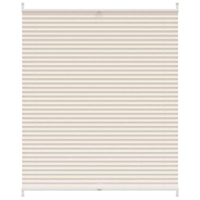 Persianas plisadas 100x150cm crema