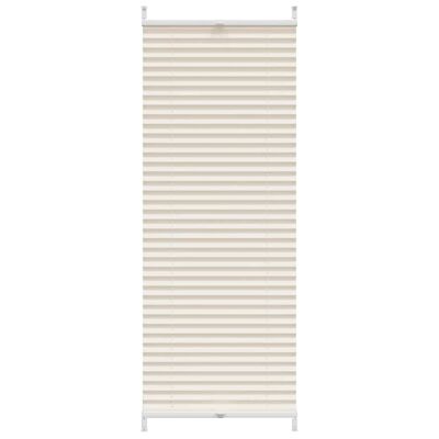 Estor plisado crema 40x125cm