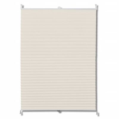 Estor plisado crema 50x100cm