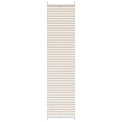 Persianas plisadas 40x200cm crema
