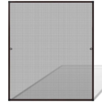 Moustiquaire marron 120 x 140 cm