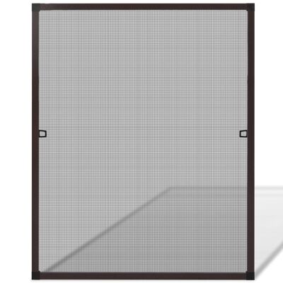 Moustiquaire marron 80 x 100 cm
