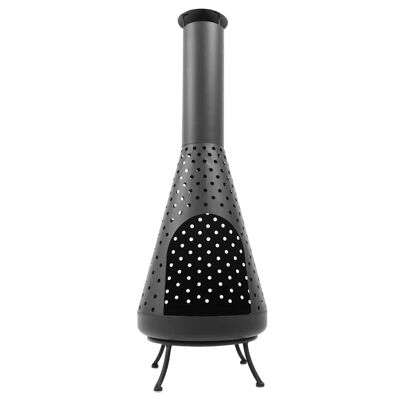 RedFire Garden fireplace Napa black