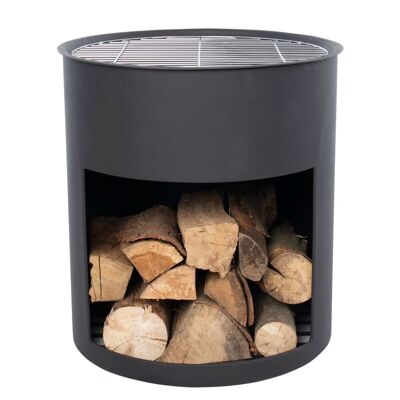Barril de fuego RedFire Milshire Steel Black