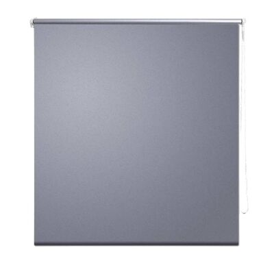 Store enrouleur occultant 120 x 230 cm gris