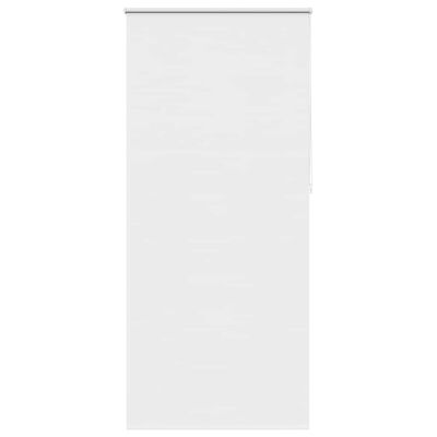 Store enrouleur occultant 120 x 230 cm blanc