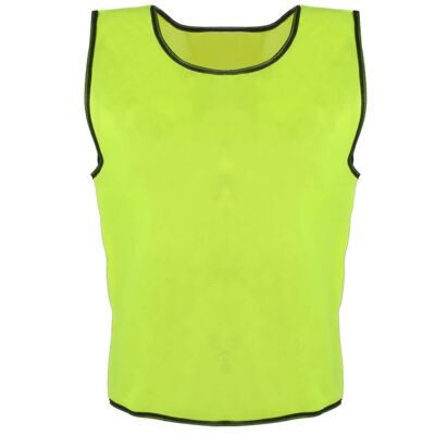 Gilet sportivo junior (giallo / 10 pezzi)