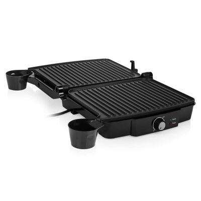 Parrilla de contacto Tristar 2000 W 29,7 x 23,5 cm negra